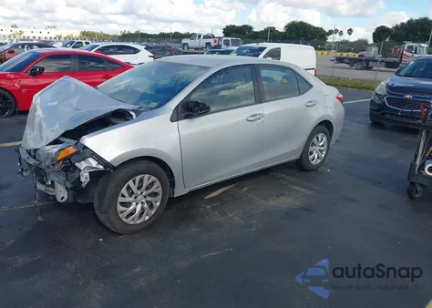 2019 Toyota Corolla Le из США, поврежденный, VIN 2T1BURHEXKC207568